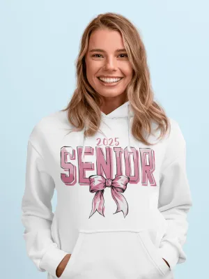2025 Senior Pink Bow Sweatshirt