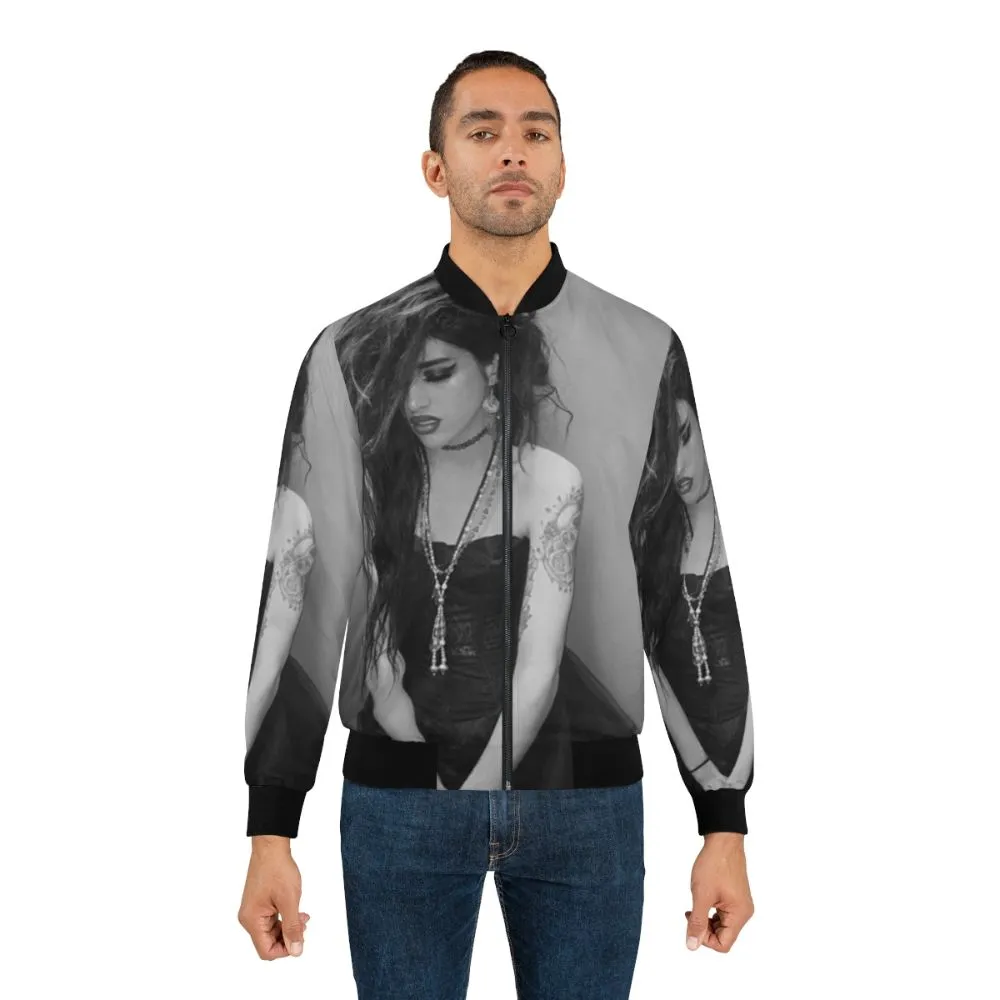 Adore Delano B&W Bomber Jacket - Drag Race Inspired