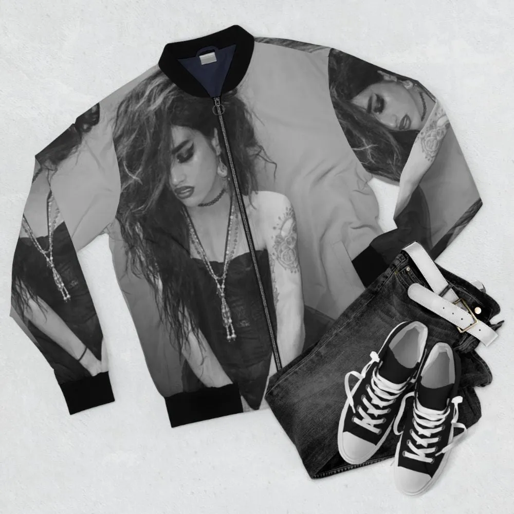 Adore Delano B&W Bomber Jacket - Drag Race Inspired