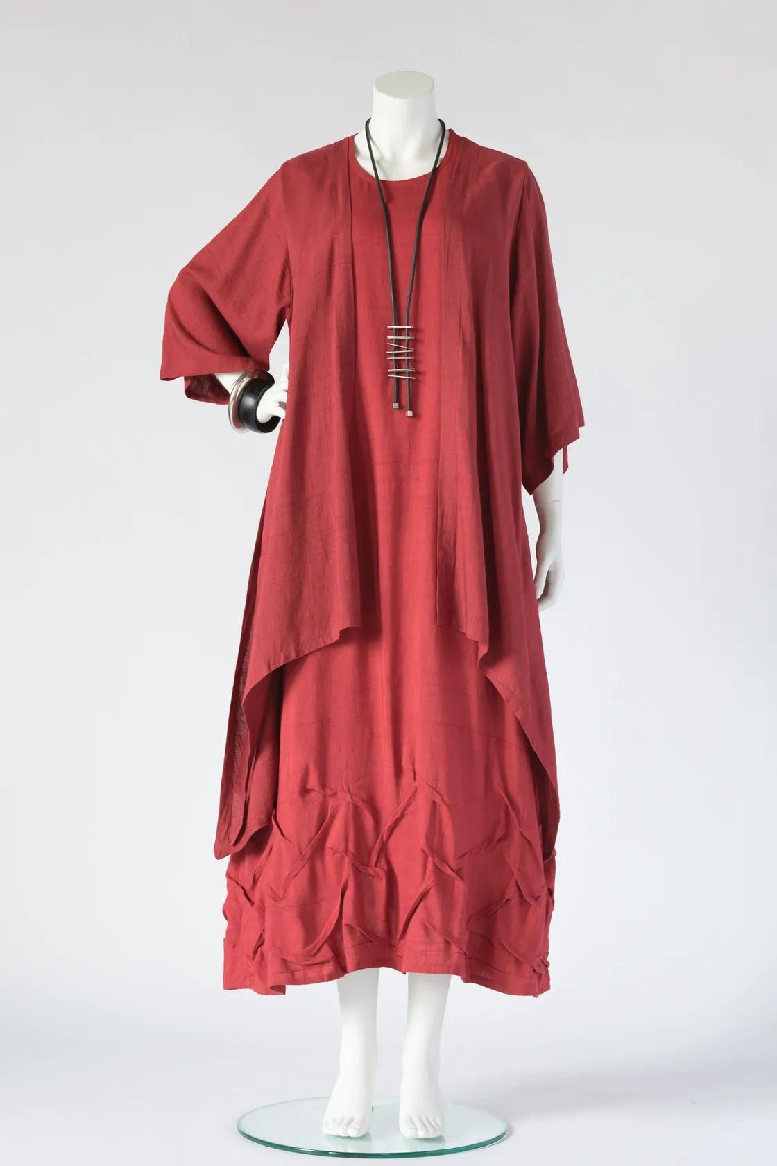Andie Dress in Raspberry Papyrus