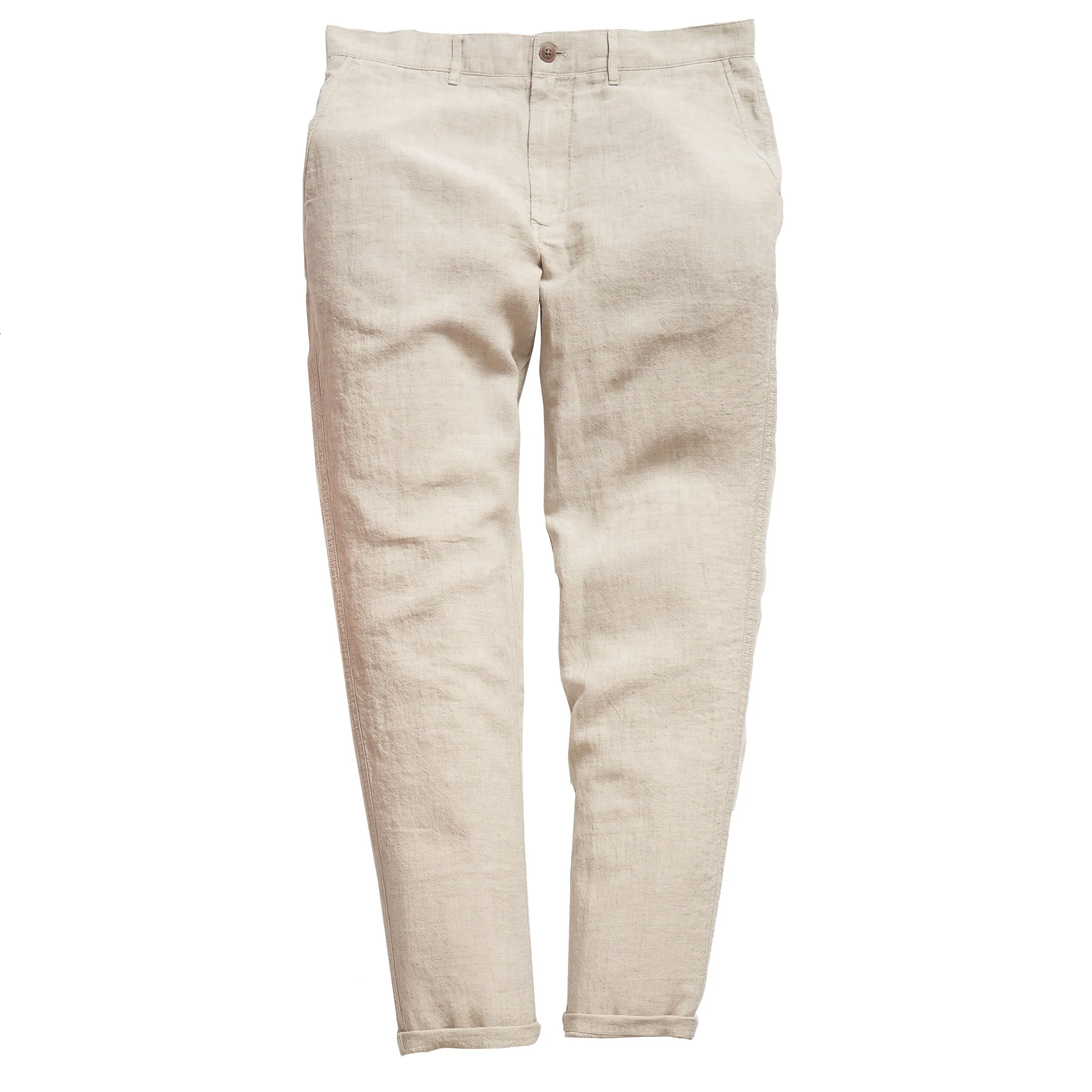 Aventura Washed Linen Pants - Safari