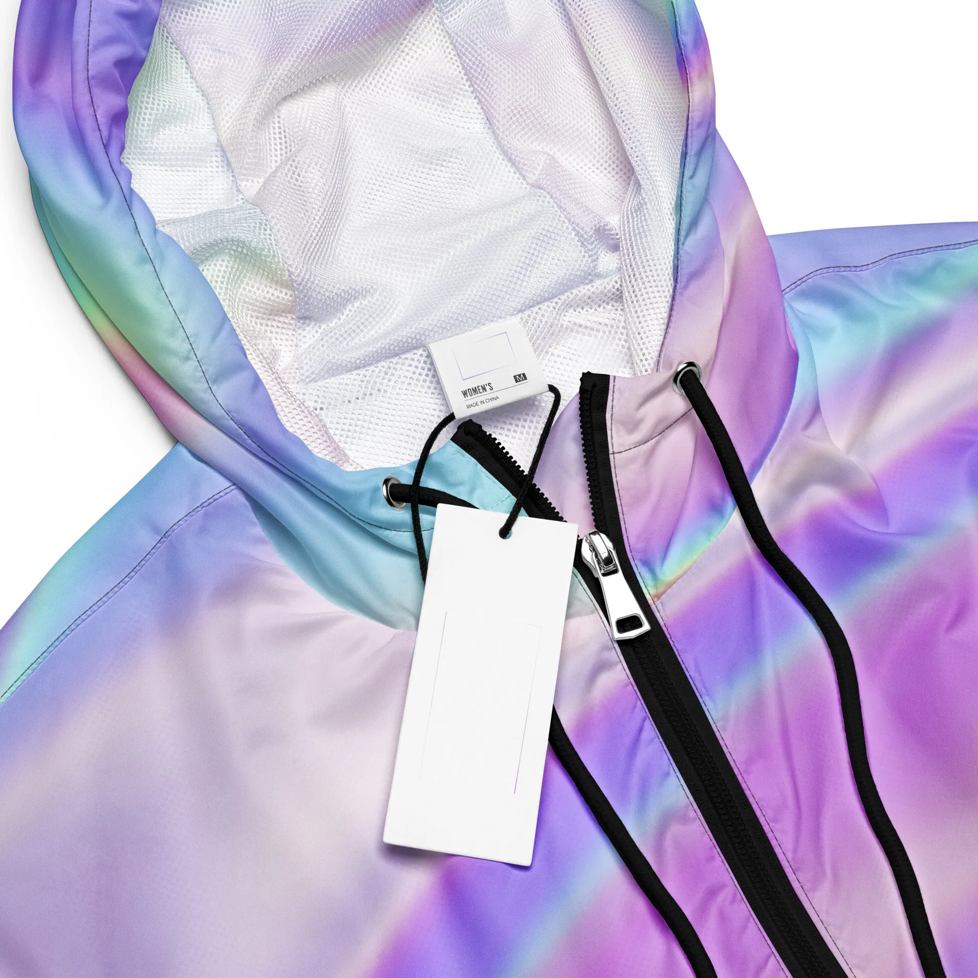 BEACH VIBES Women’s cropped windbreaker | HUBERT S