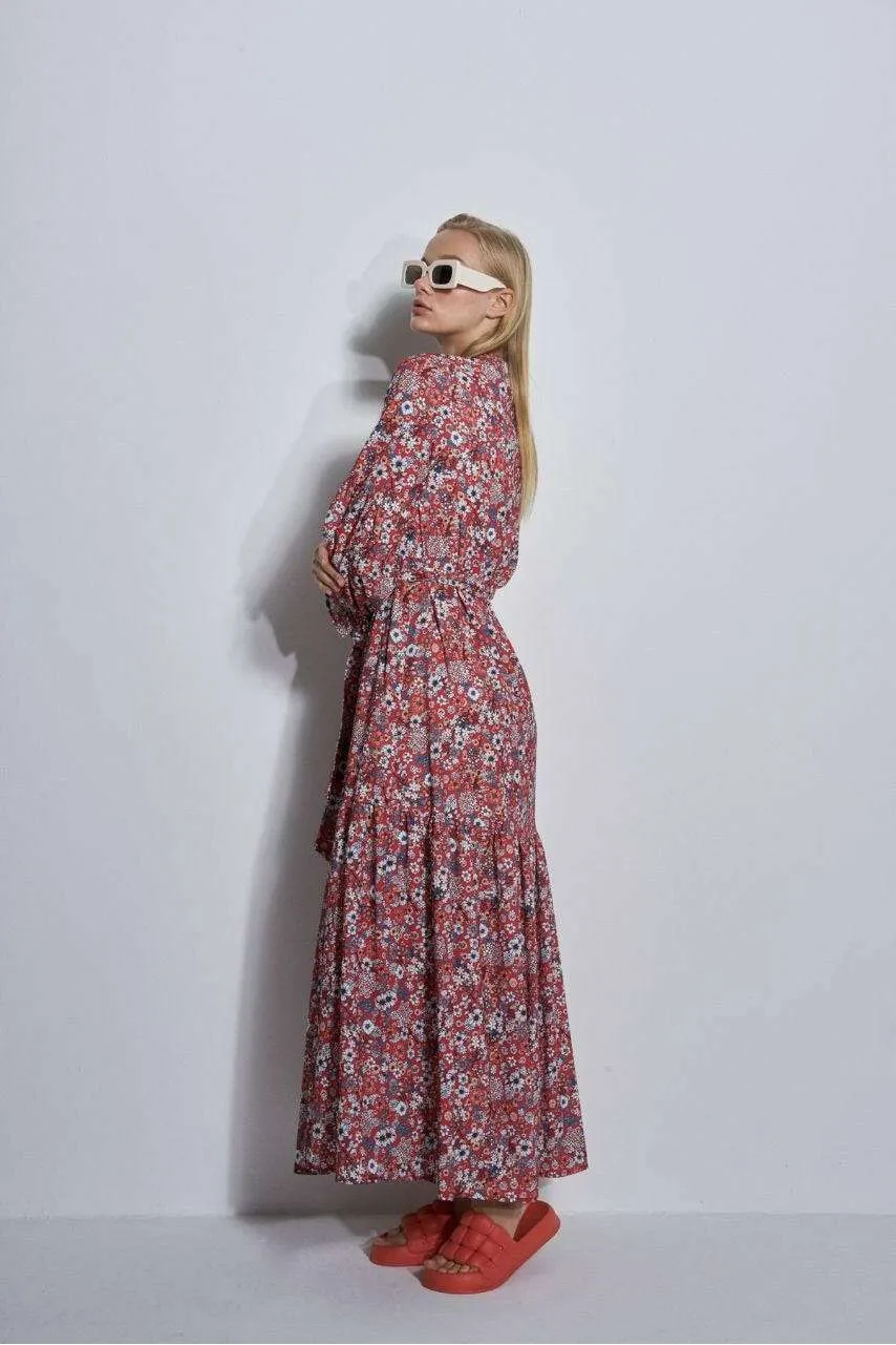 Betsy Floral Long Maxi Dress
