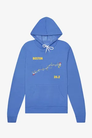 Boston Map Hoodie Sweatshirt