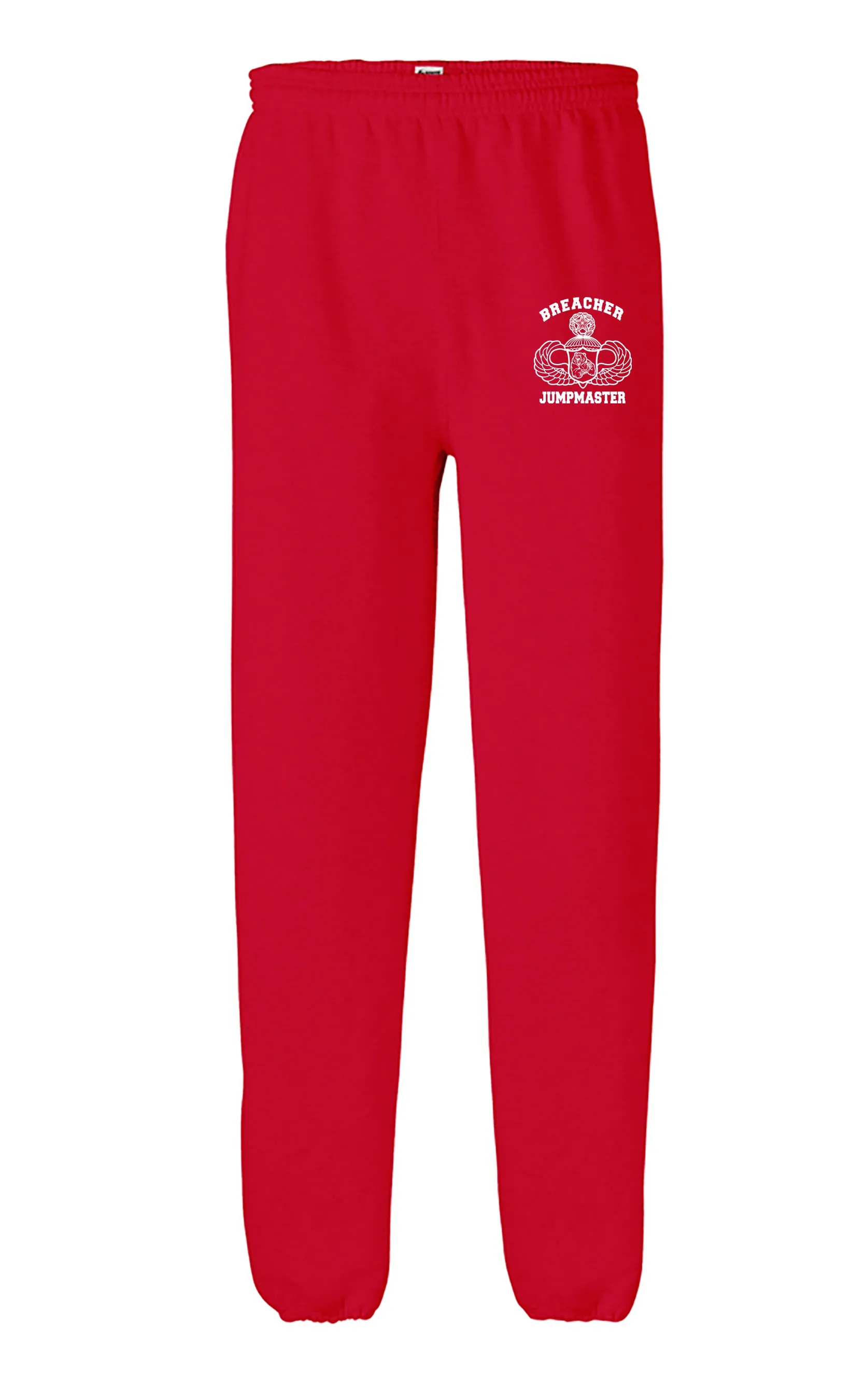 Breacher Unisex Red Sweatpants. These Sweatpants are NOT Approved for PT.
