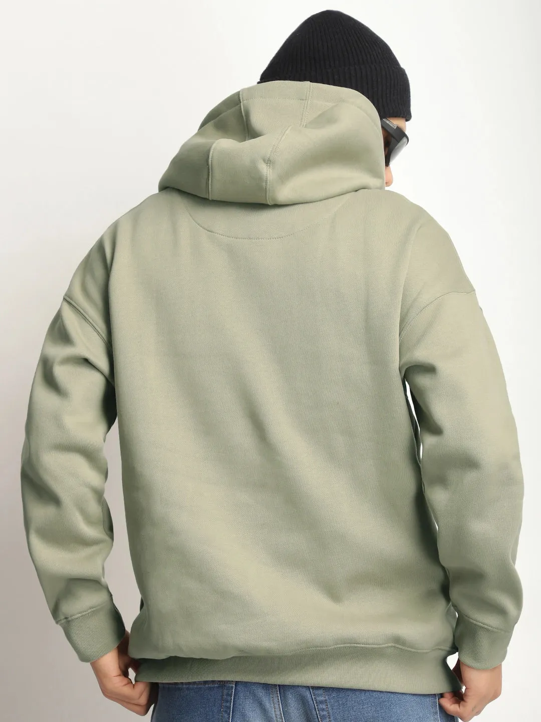 Cavendish Comfort Light Green Oversized Hoodie