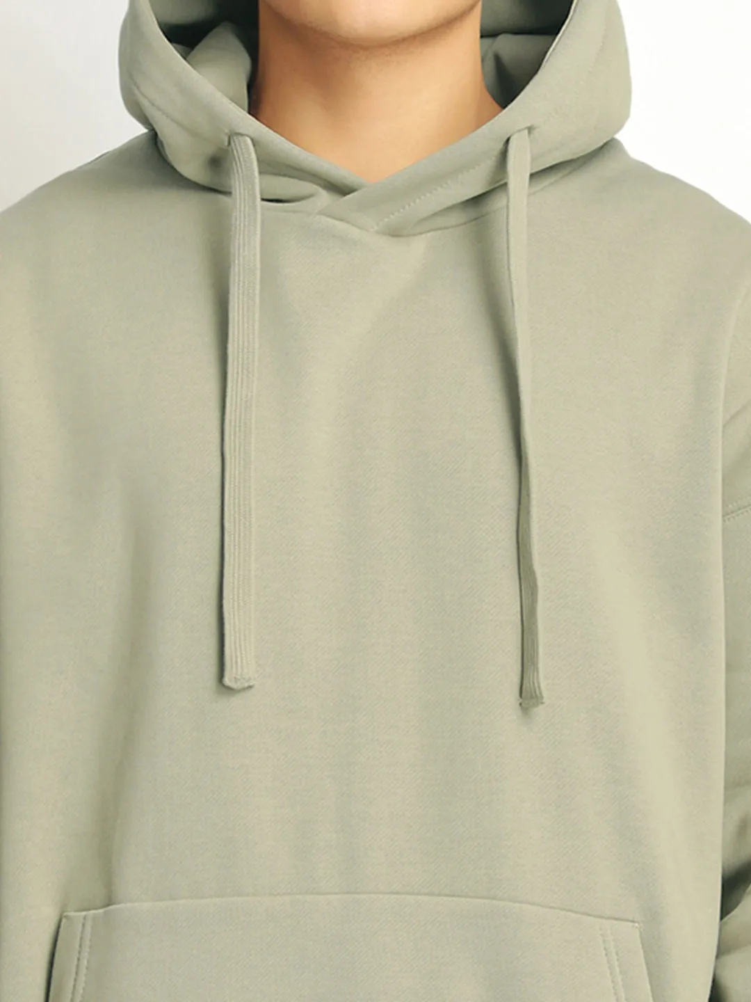 Cavendish Comfort Light Green Oversized Hoodie