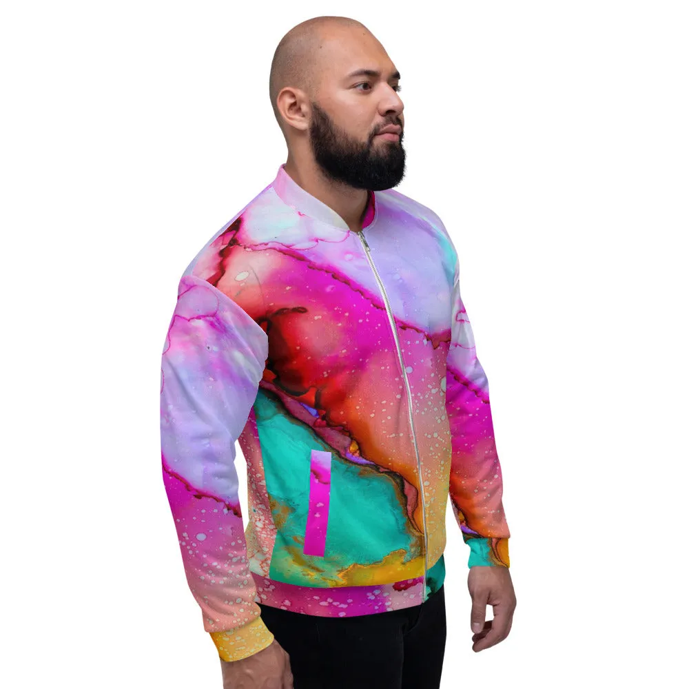 Colorful Unisex Bomber Jacket