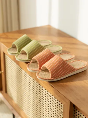 Cotton Linen Slippers