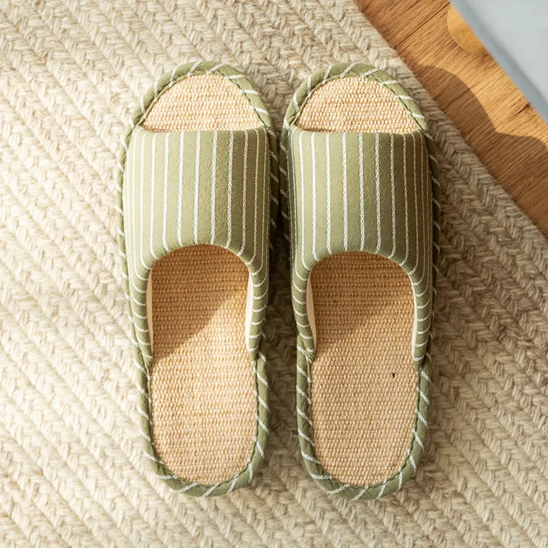 Cotton Linen Slippers
