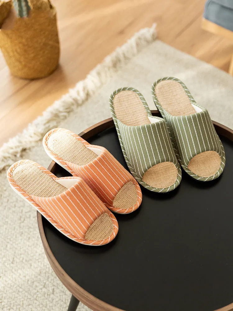 Cotton Linen Slippers