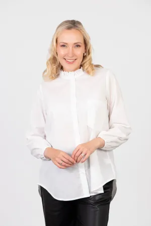 Darcey Oversized Shirt - White