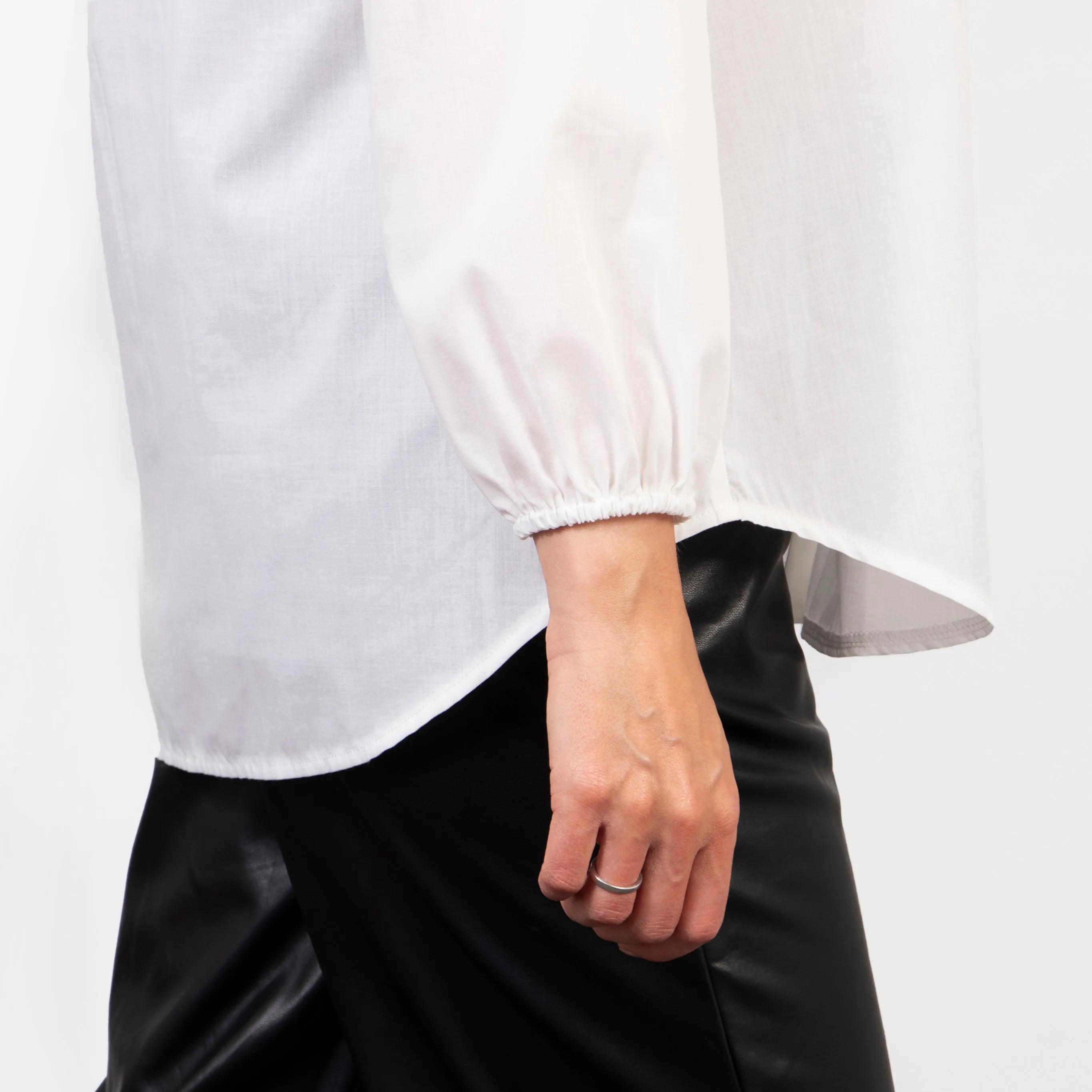 Darcey Oversized Shirt - White