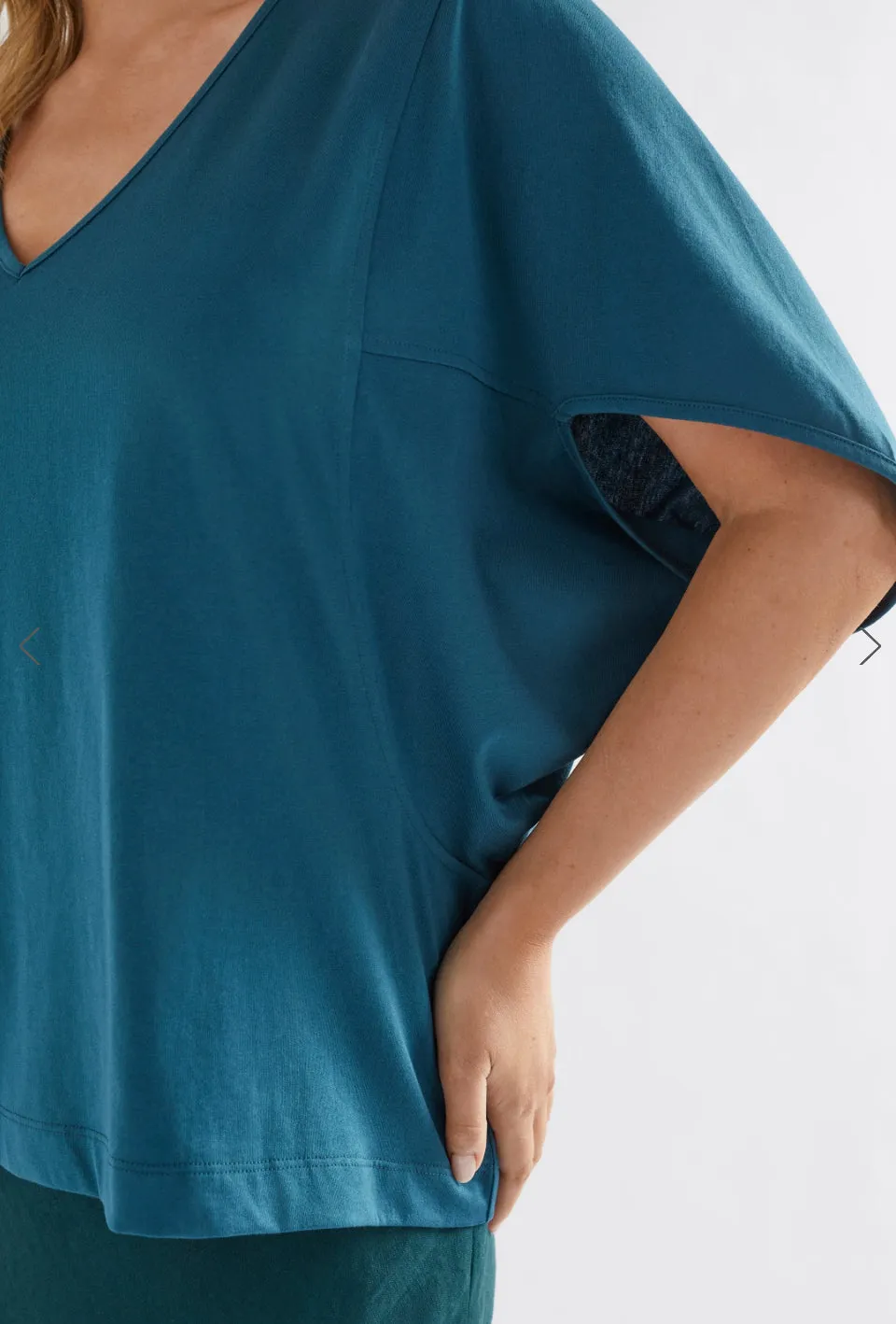 Elk Nid Tee Peacock