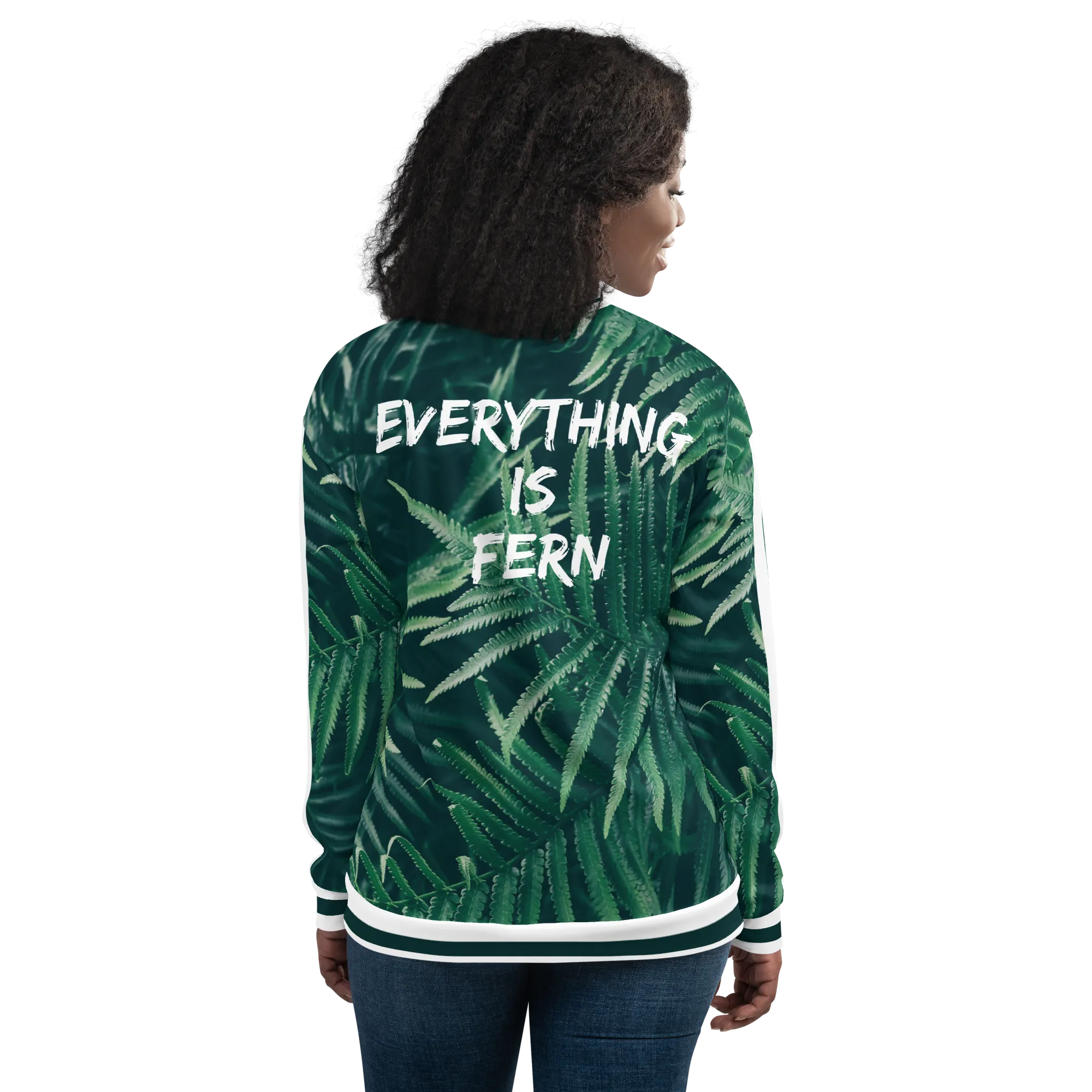 Everything is Fern Unisex Bomber Jacket