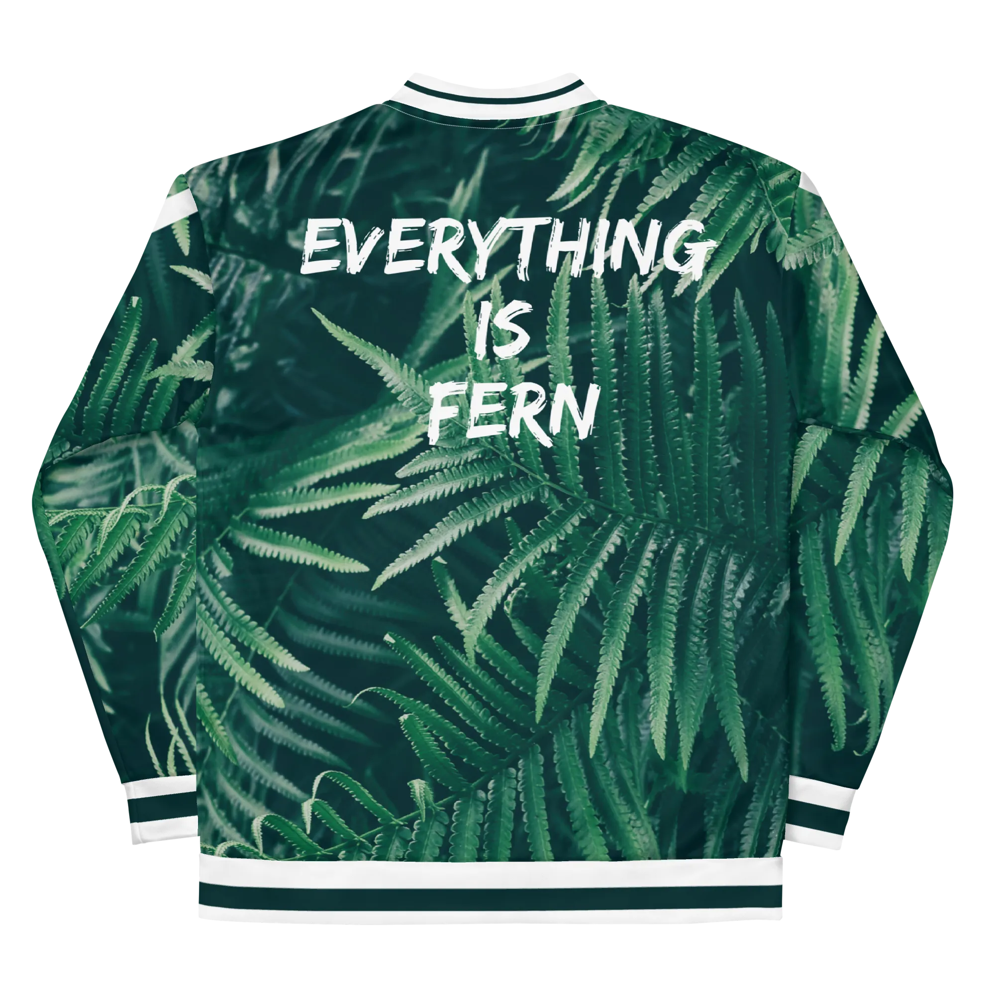 Everything is Fern Unisex Bomber Jacket