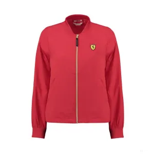 Ferrari Womens Jacket, Bomber, Red, 2020