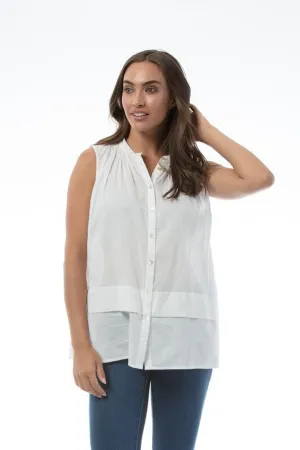 FRANCESCA Top - White  XS and XL only