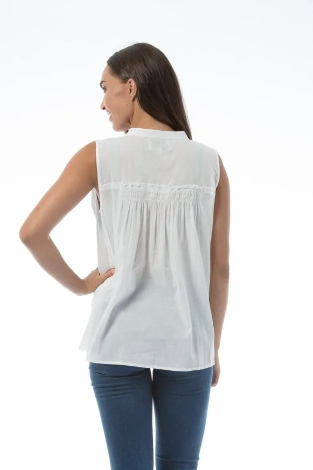 FRANCESCA Top - White  XS and XL only