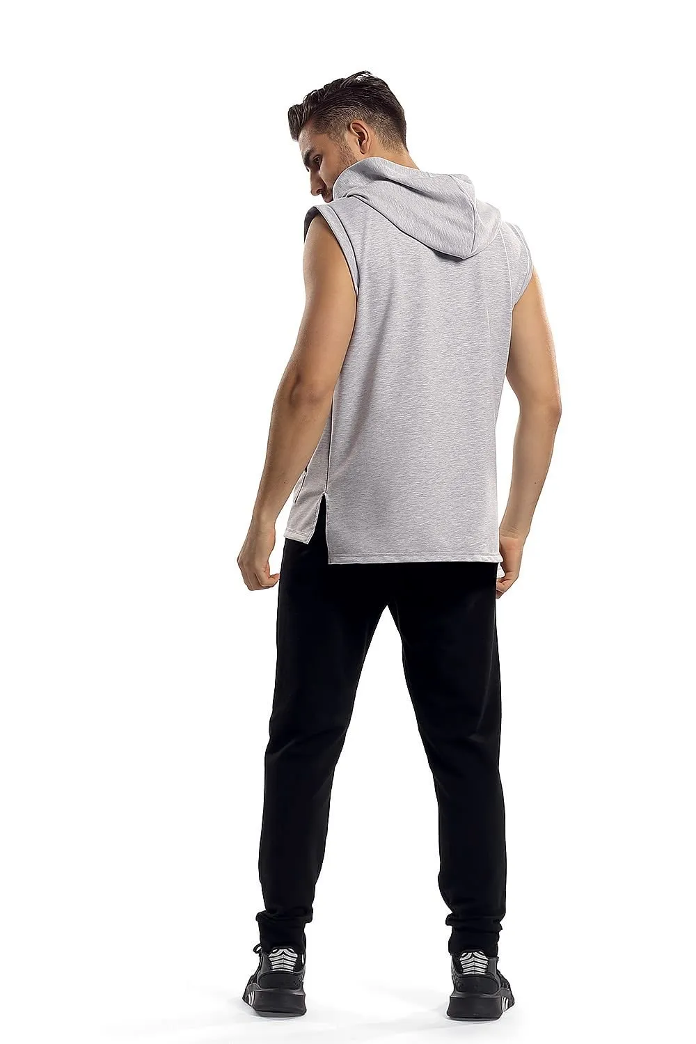 Grey Tank Top Sweatshirt Hoodie
