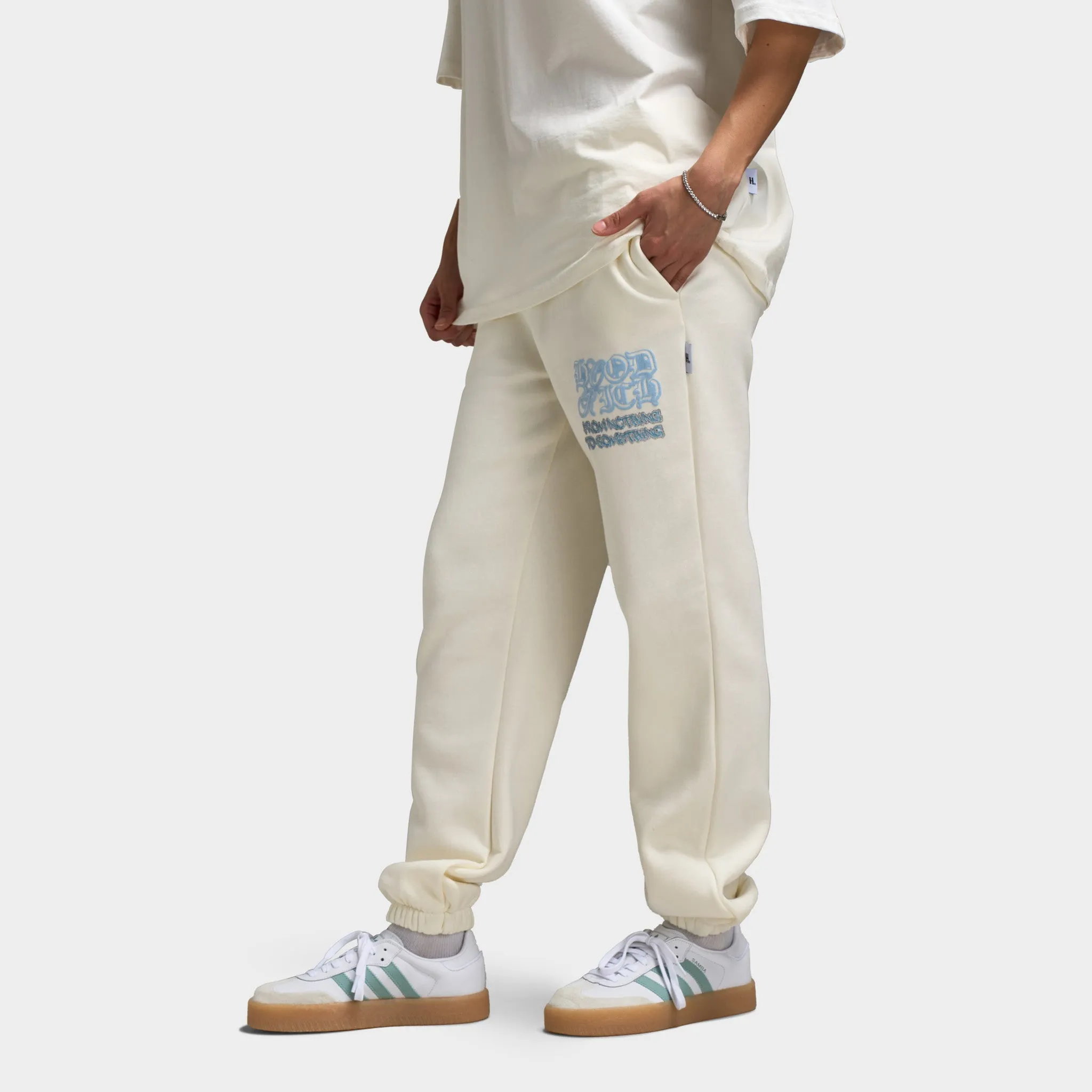 Hoodrich Women's Jewel Jogger Blanc De Blanc / Clear Sky