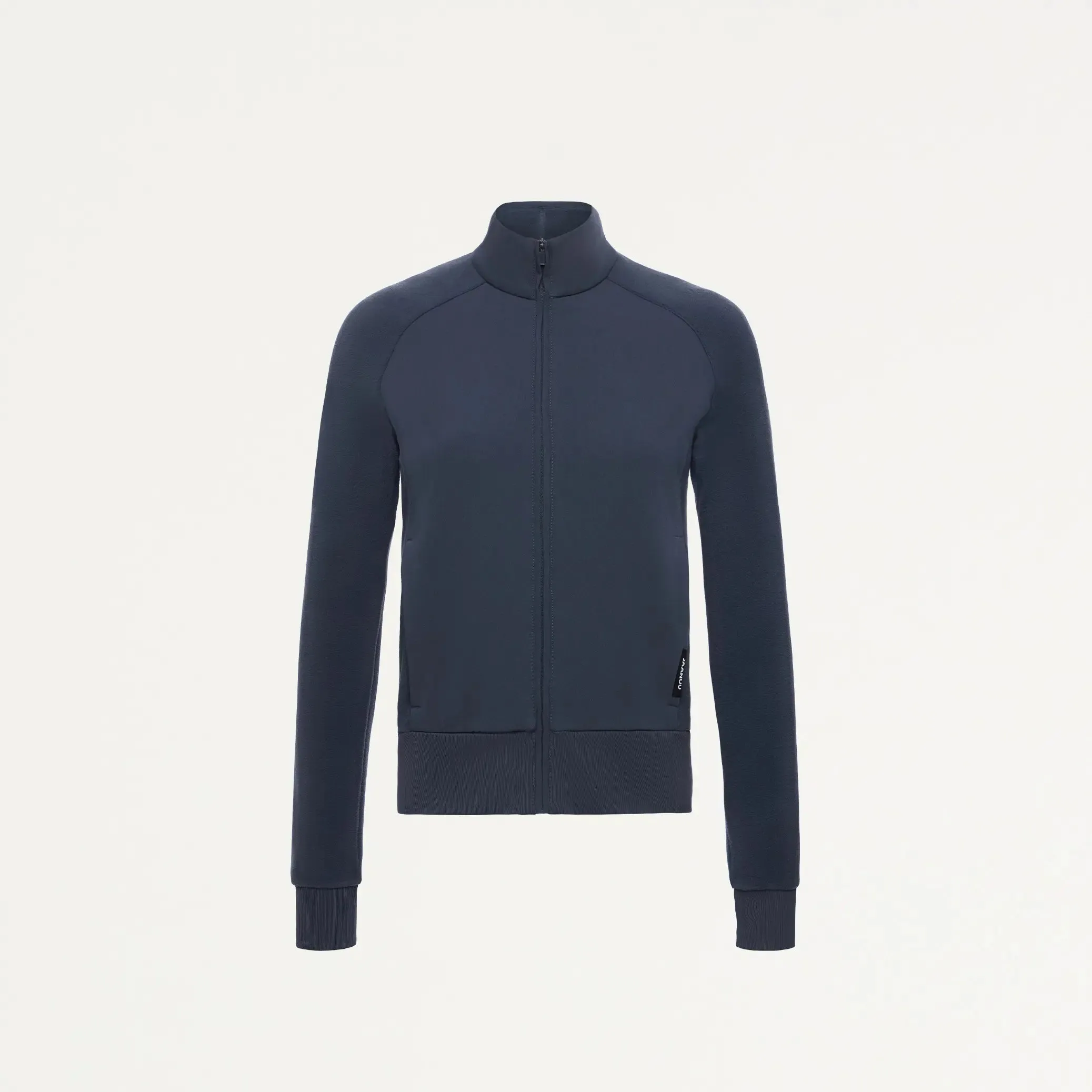 Jaanuu Women's Cloud Hybrid Fleece Bomber Jacket - Carbon Gray
