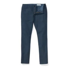 Japanese Linen Canvas Chino - Navy Blazer
