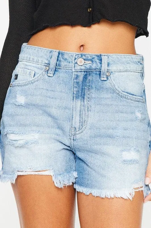 Kan Can USA High Rise Denim Shorts