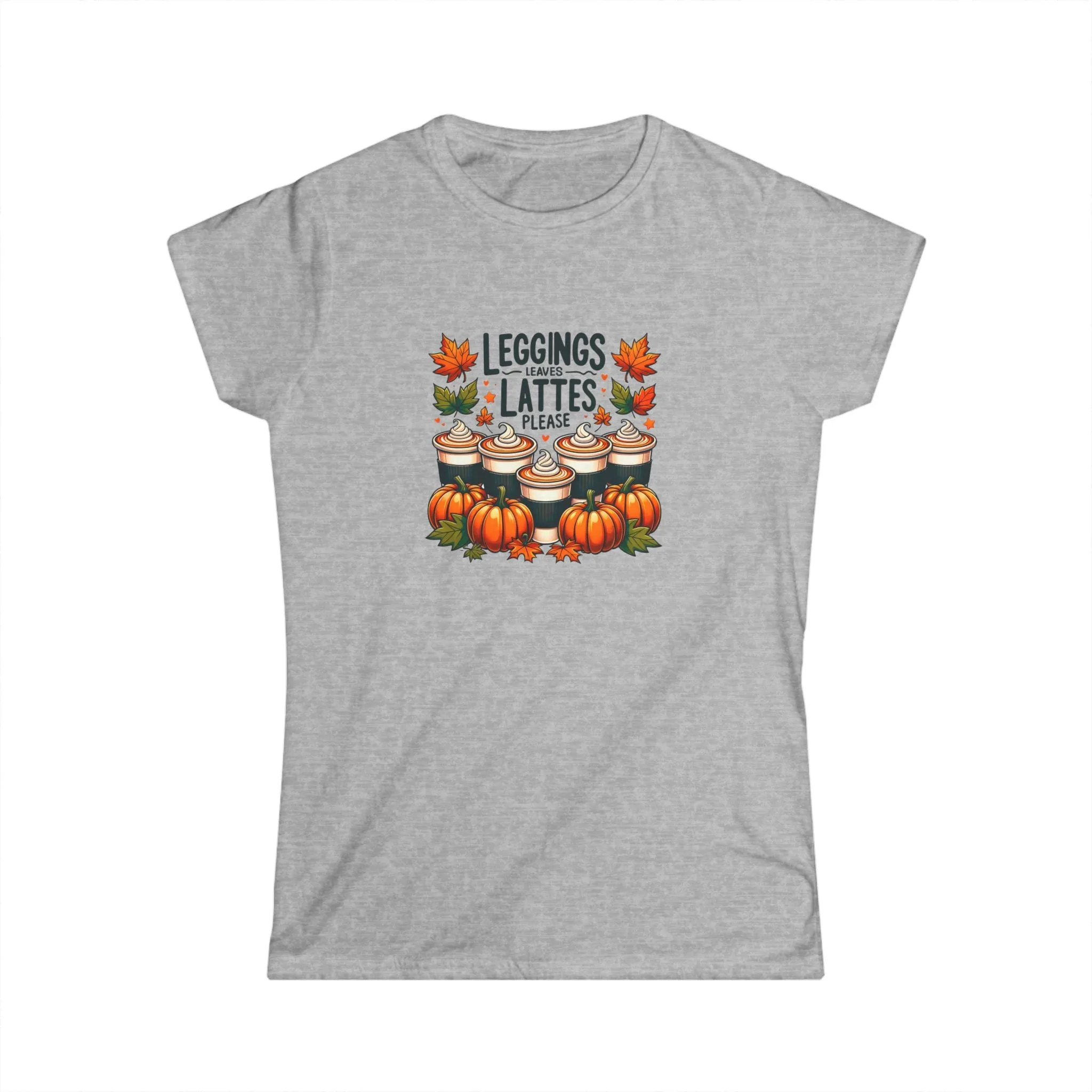 Leggings, Leaves, Lattes, Please - T-Shirt