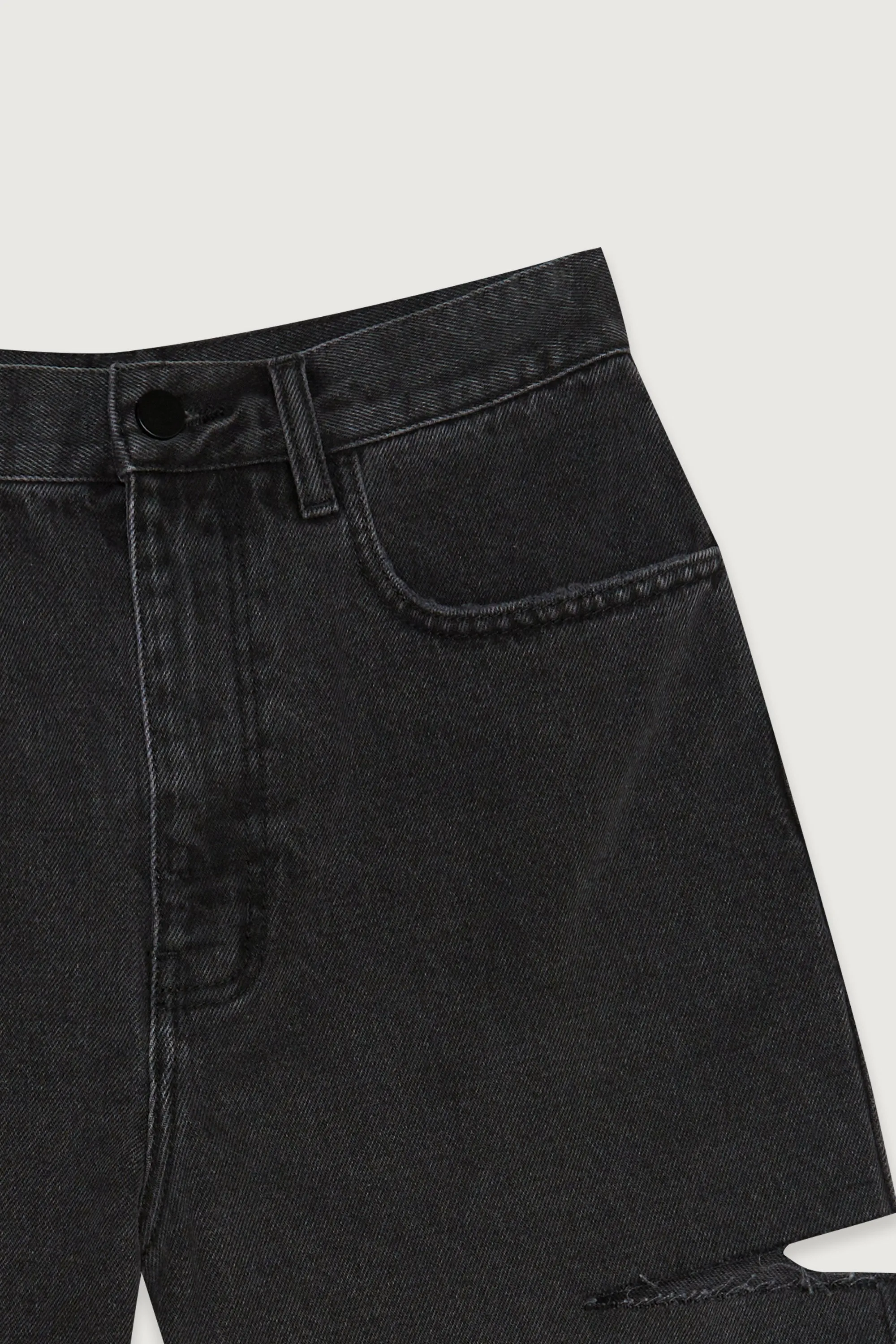 LONG DENIM SHORT