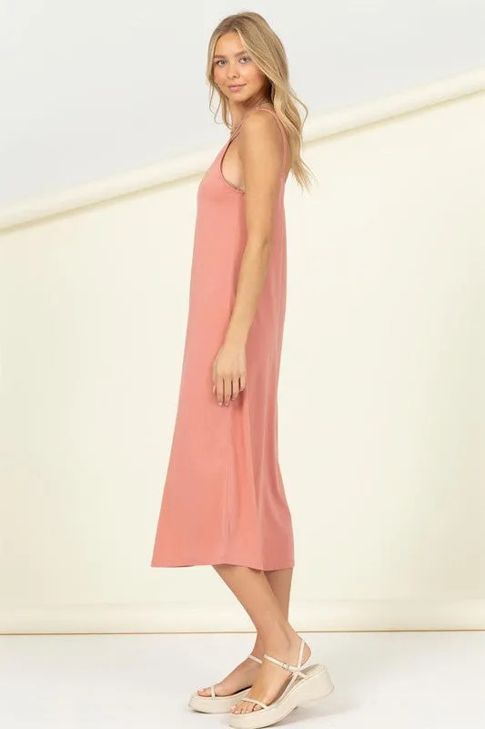 Make It Right Sleeveless Maxi Dress