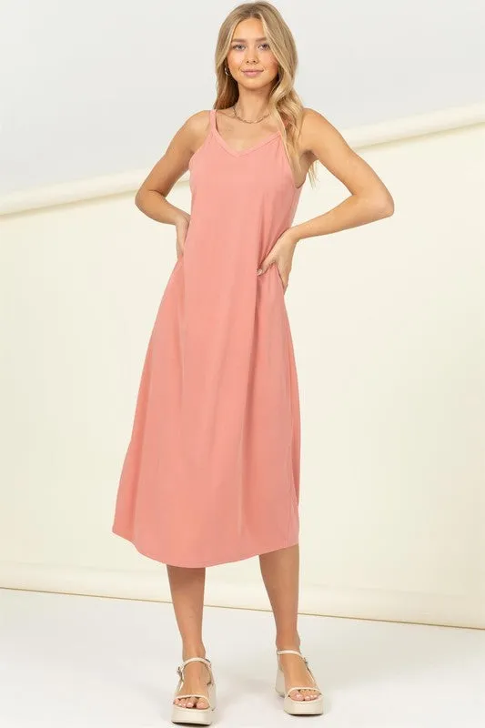 Make It Right Sleeveless Maxi Dress