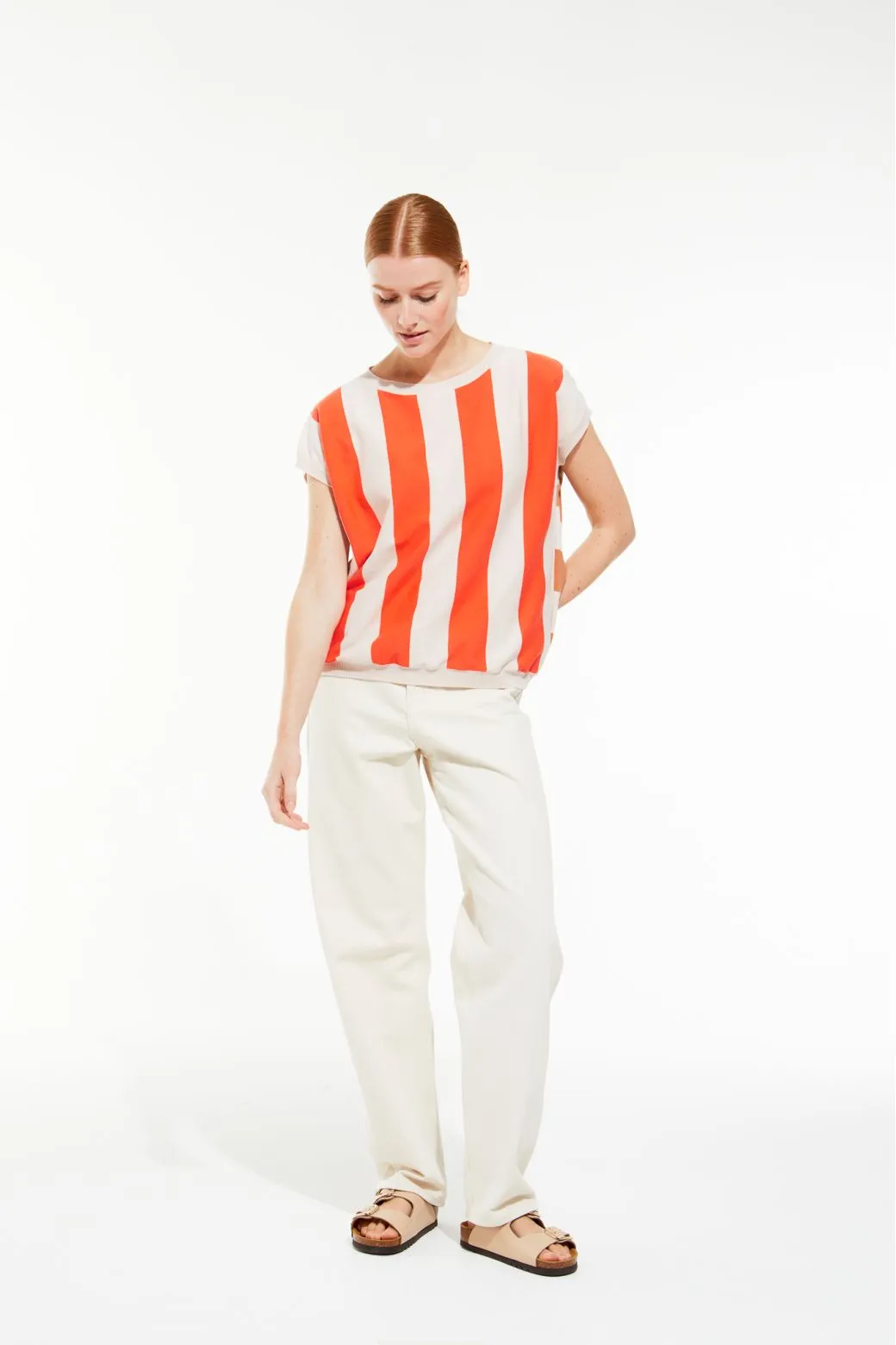 Mapoesie Buren Marin Top in Orange