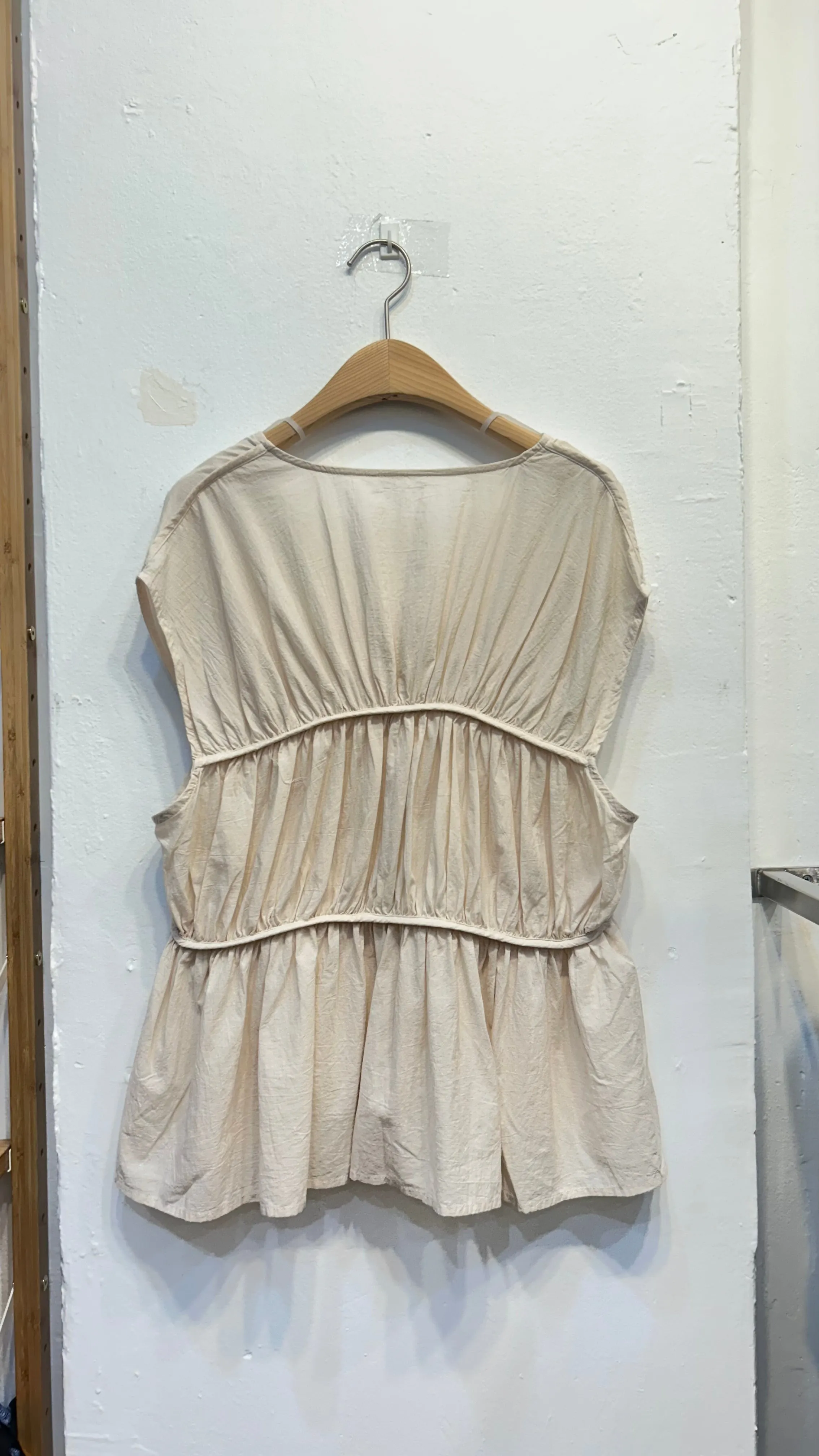 Organic cotton oversize top