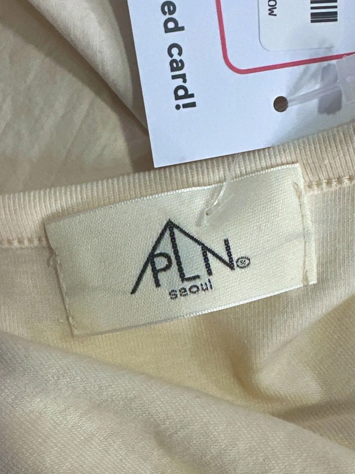 PLN Seoul Cream Sleeveless Maxi Dress