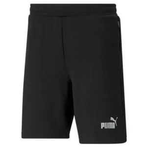 Puma Men's Black Training Shorts with Zipped Pockets and Adjustable Waist