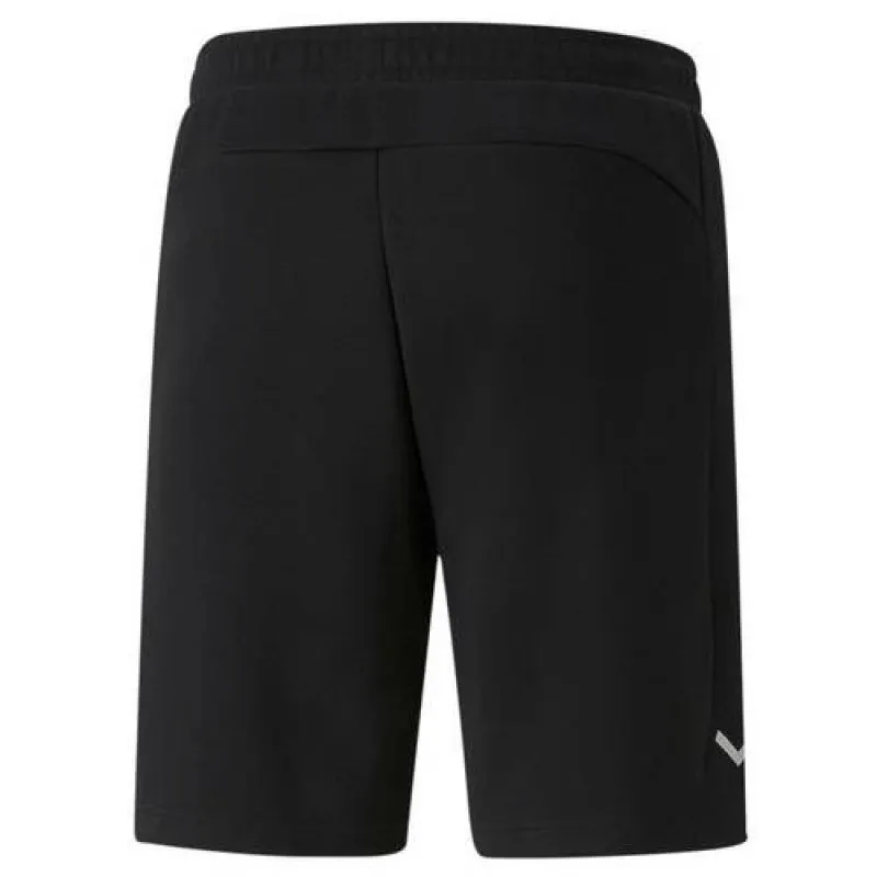 Puma Men's Black Training Shorts with Zipped Pockets and Adjustable Waist