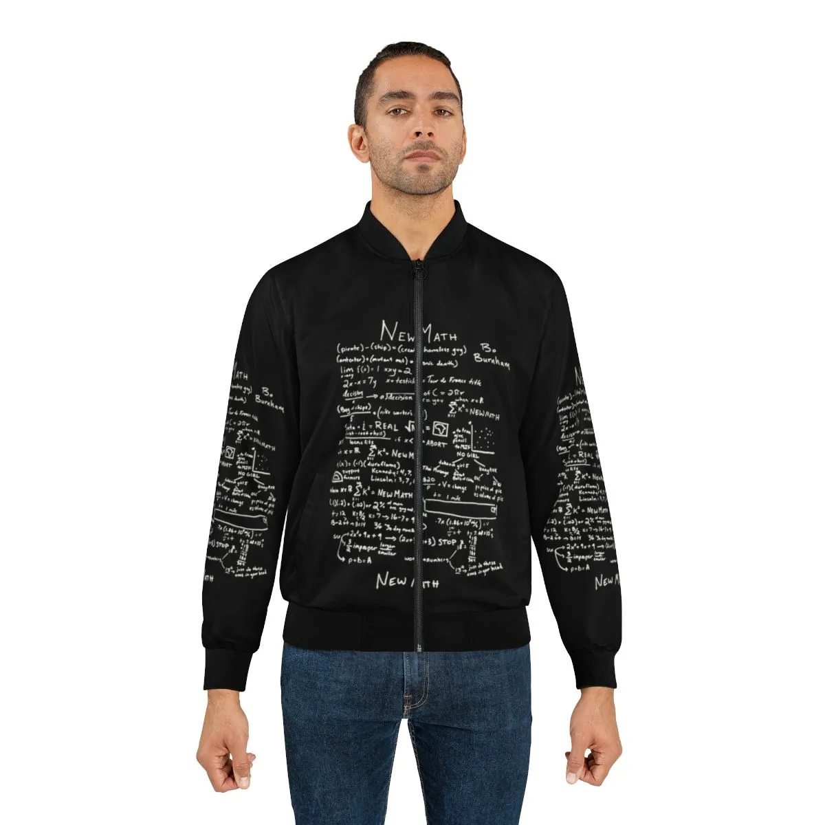 "New Math" Bo Burnham Bomber Jacket