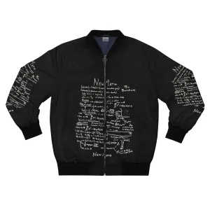 "New Math" Bo Burnham Bomber Jacket