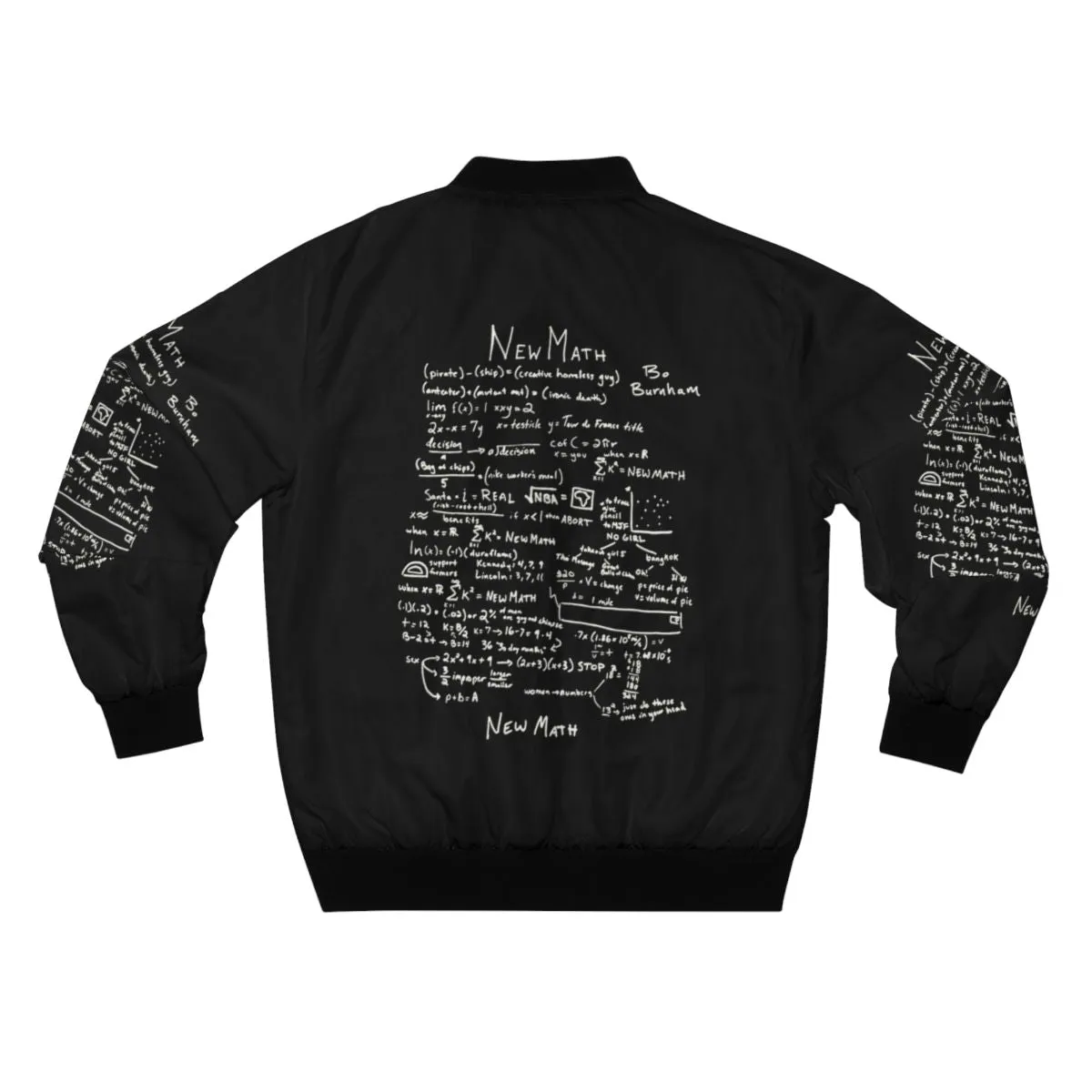 "New Math" Bo Burnham Bomber Jacket