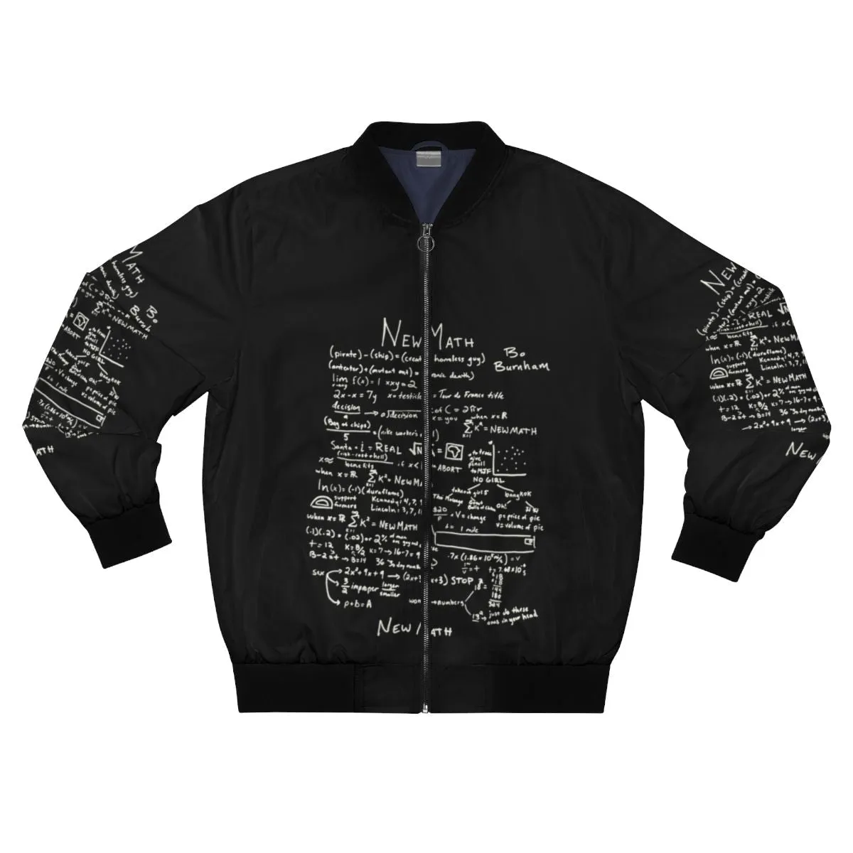 "New Math" Bo Burnham Bomber Jacket