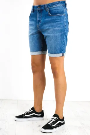 R3 Short Capital Blue