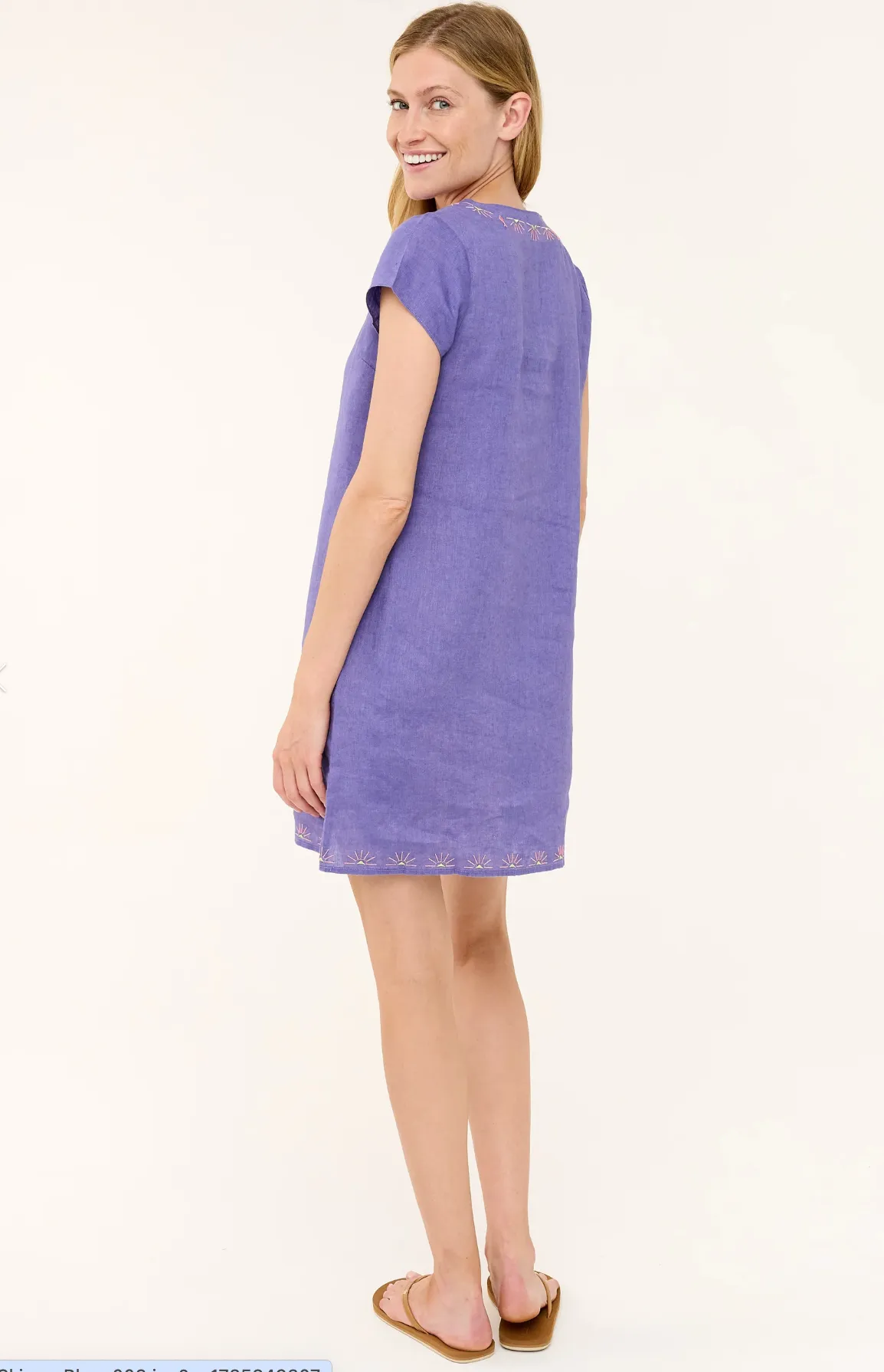 Rachel Dress - Skipper Blue