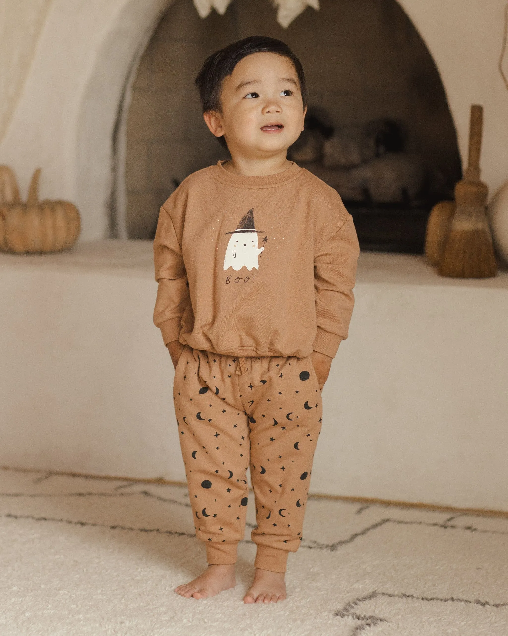 Relaxed Fleece Sweatpant | Night Sky