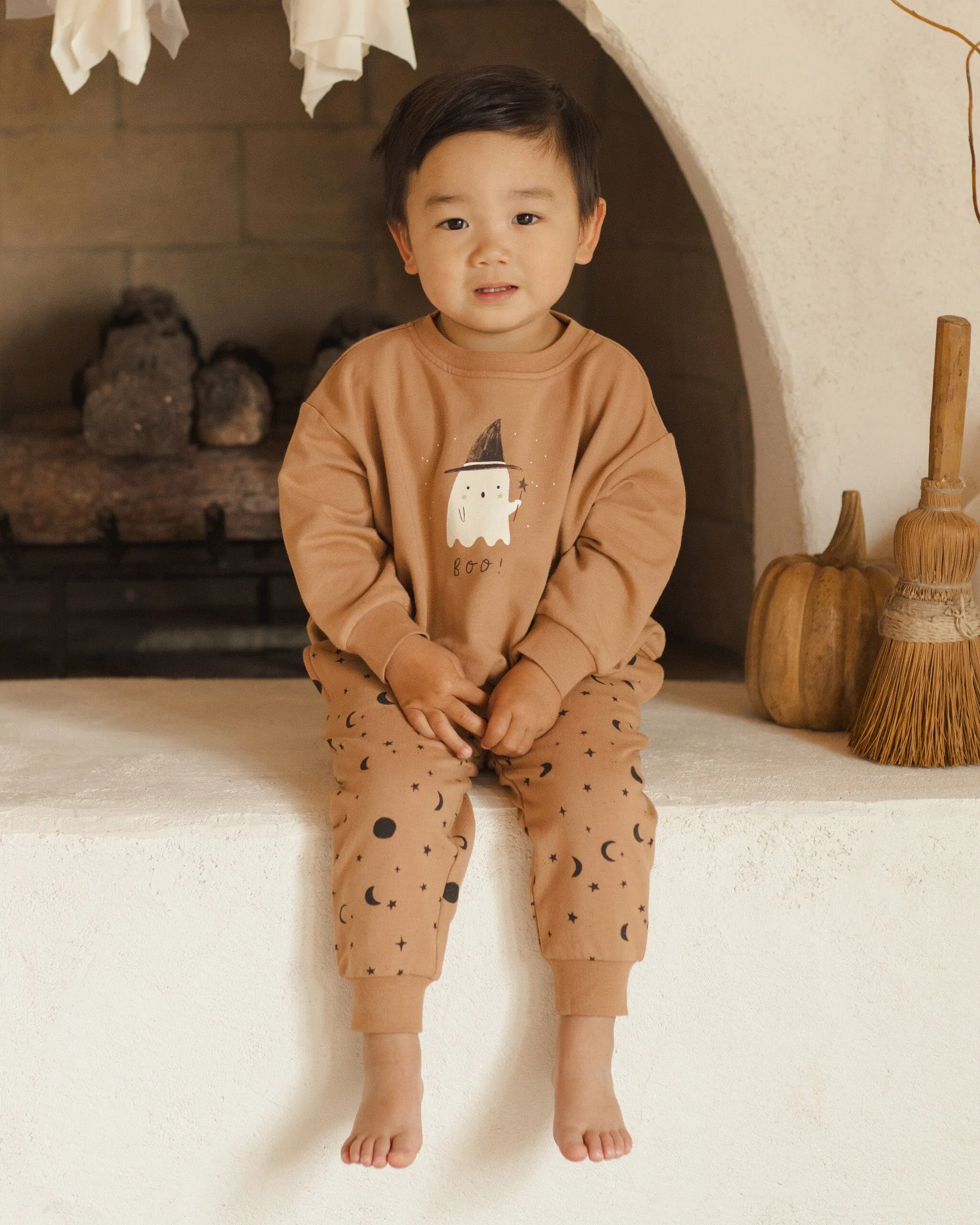 Relaxed Fleece Sweatpant | Night Sky