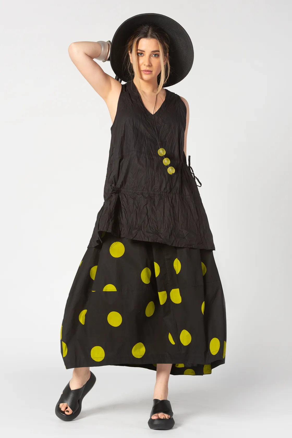 Renee Top in Black Carnaby