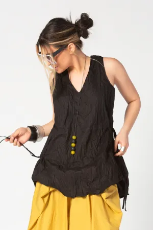Renee Top in Black Carnaby