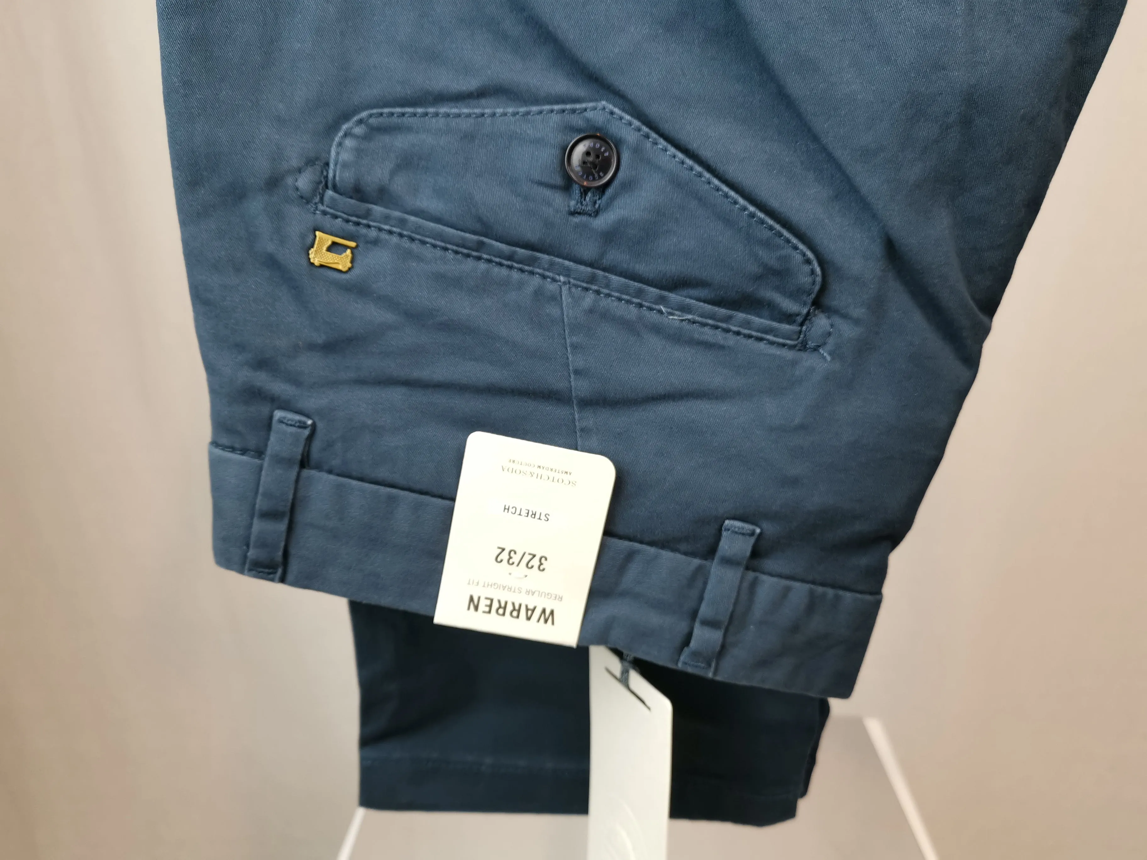 SCOTCH AND SODA Warren - Stretch Chinos Regular straight fit