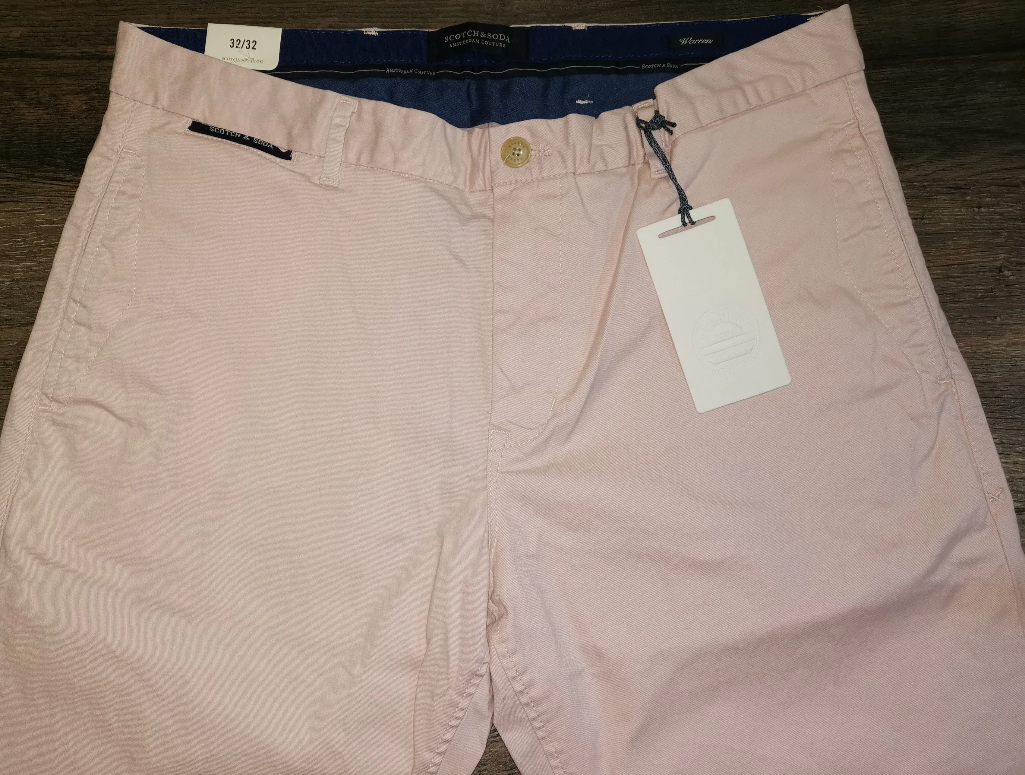 SCOTCH AND SODA Warren - Stretch Chinos Regular straight fit