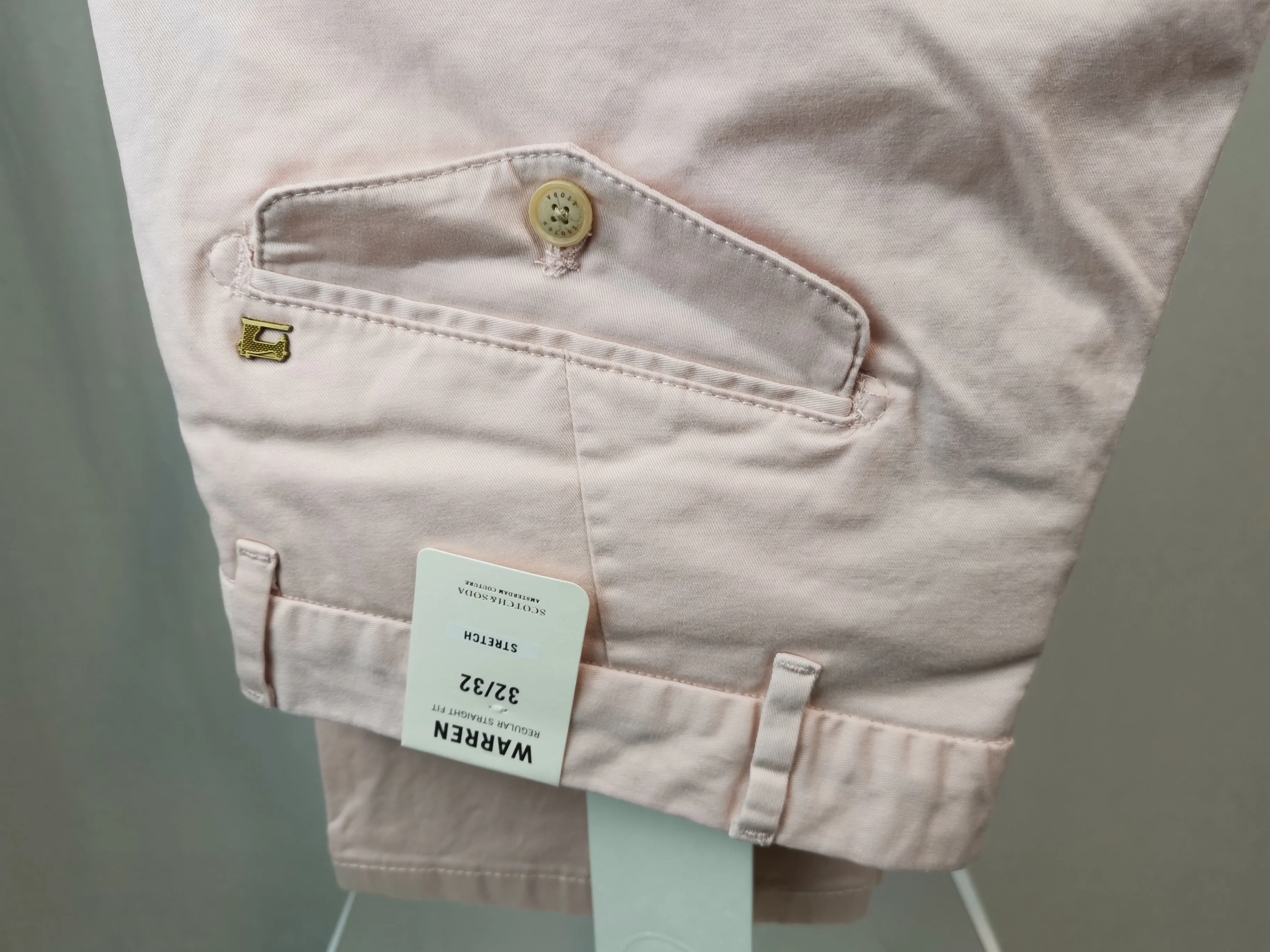 SCOTCH AND SODA Warren - Stretch Chinos Regular straight fit